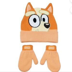 B2G1F- Bingo Toddler Cosplay Beanie and Mitten, 3-Piece Set